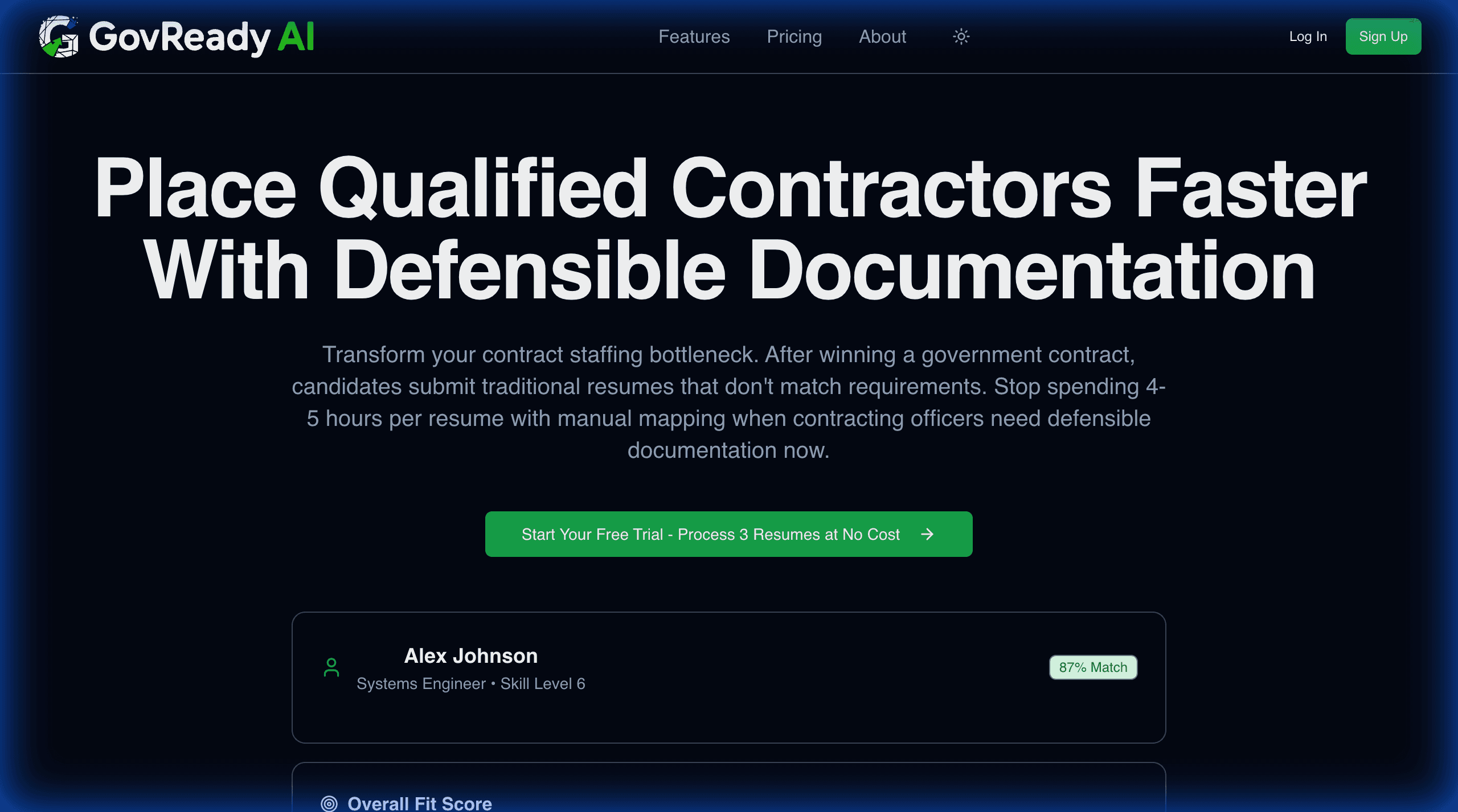 GovReadyAI App Preview